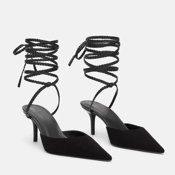 Zara Shoes - NWT ZARA WOMAN STUDIO goat leather shoes